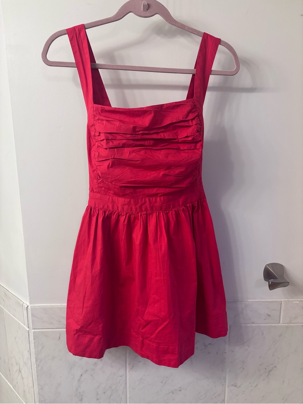 Free People “Meet me in Maui” red mini dress NWT